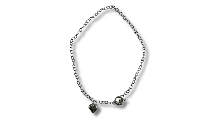 Heart chain necklace