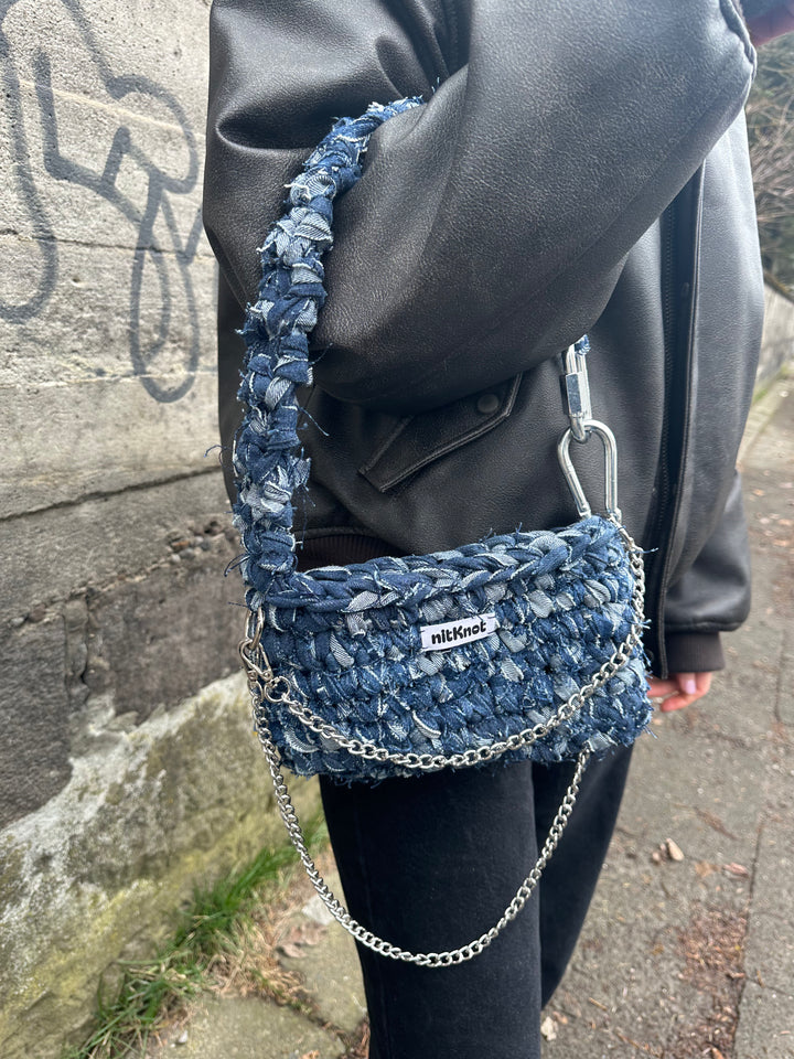 Rok nr.5 up-cycled Denim taska
